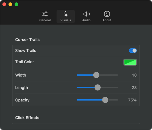 VibeCursor 视觉轨迹
